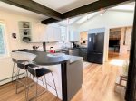 Kitchen Counter Seating from Den